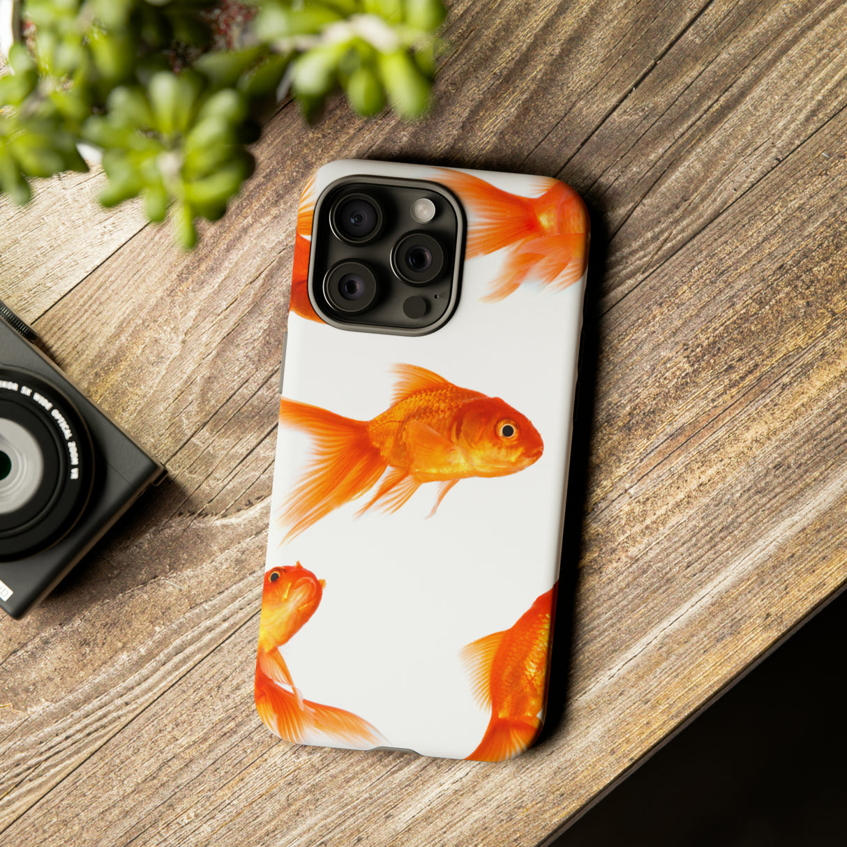 Gold fish - Protective Phone Case