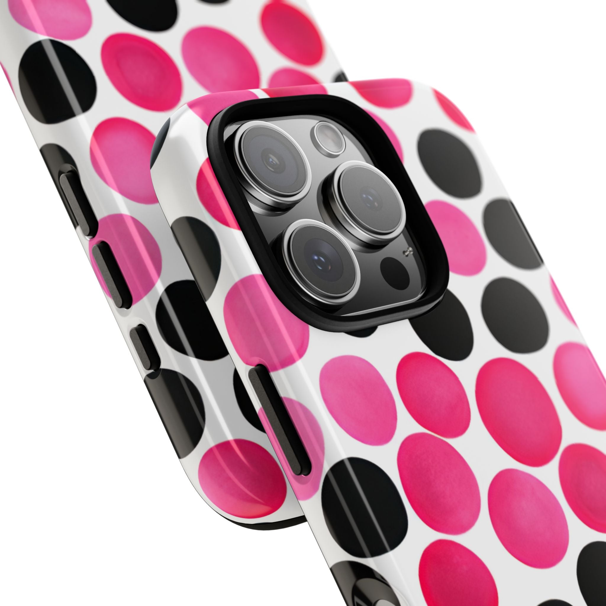 Pulsing Circles Illusion - iPhone Case