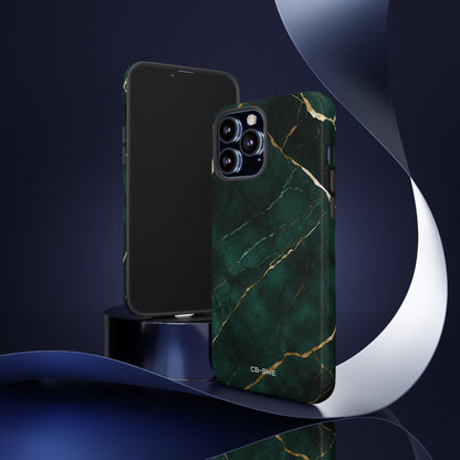 Emerald Veins Flow - iPhone Case