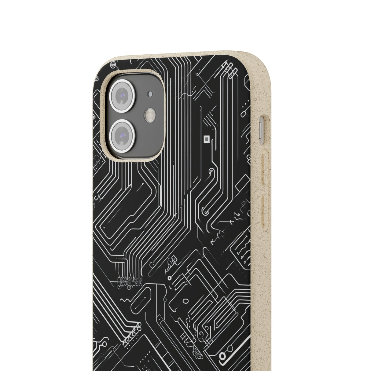 Cyber Circuitry Art | Biodegradable Phone Case