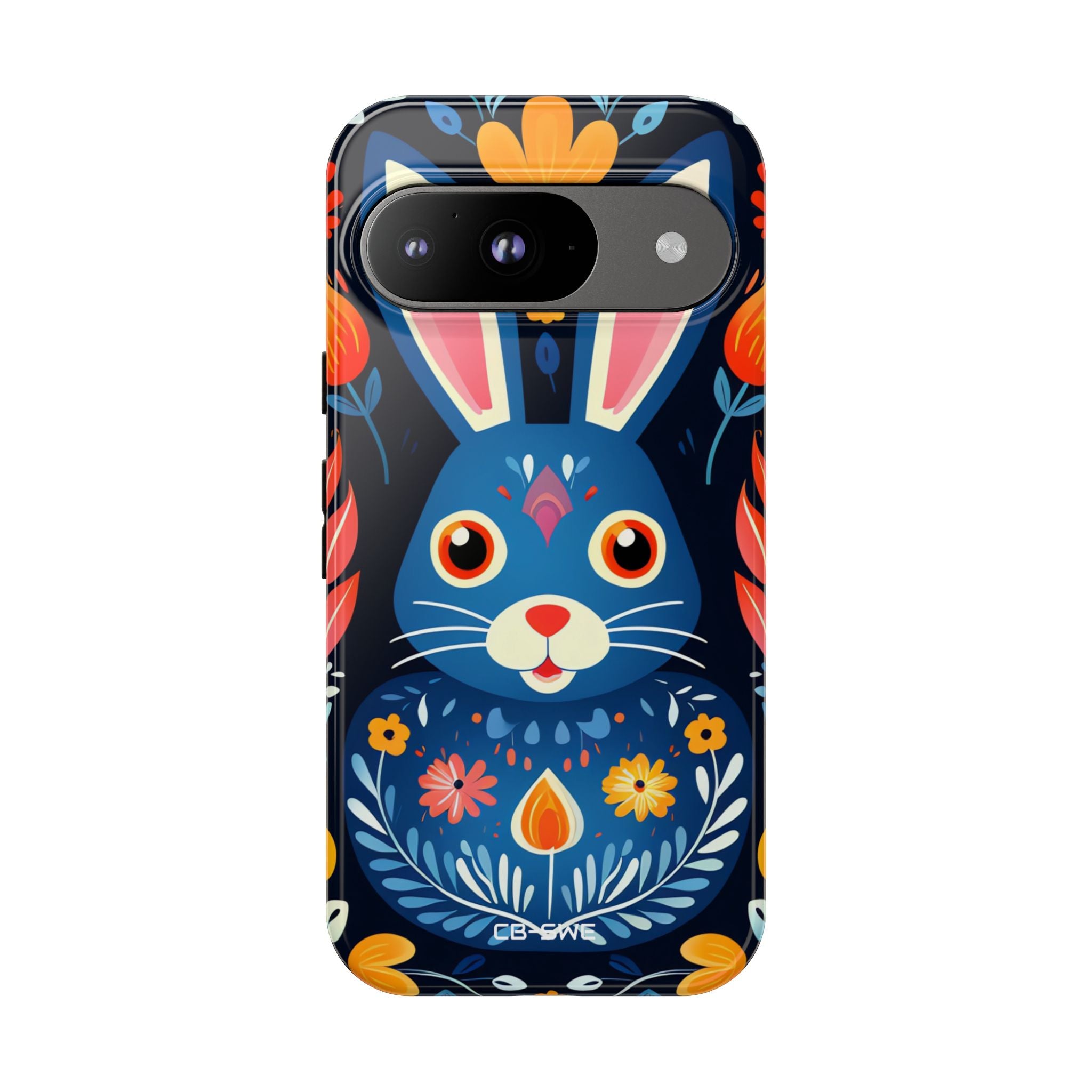 Bunny Jumps Joyfully - Google Pixel Case