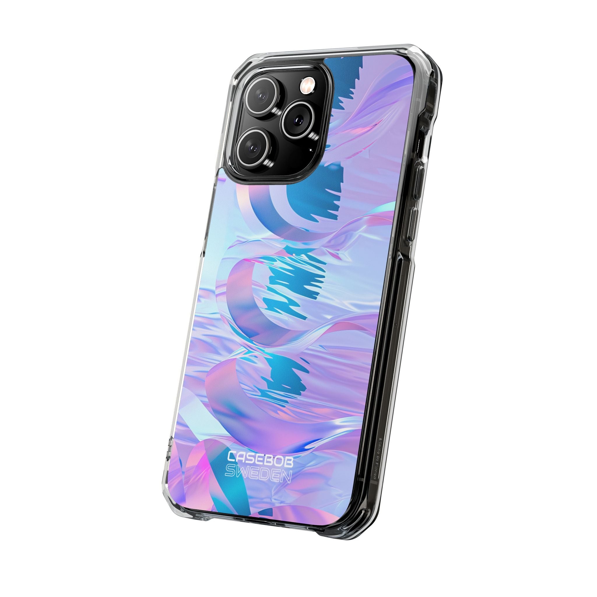 Iridescente Stromende Golven iPhone 14 - Impact Clear+