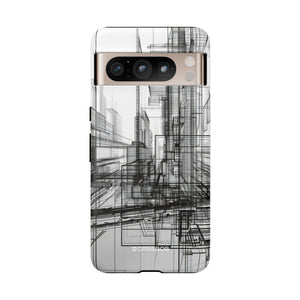 Architectural Maze | Protective Phone Case for Google Pixel