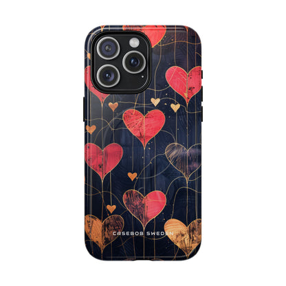 Gradient Heartflow Harmony iPhone 15 | Tough+ Phone Case