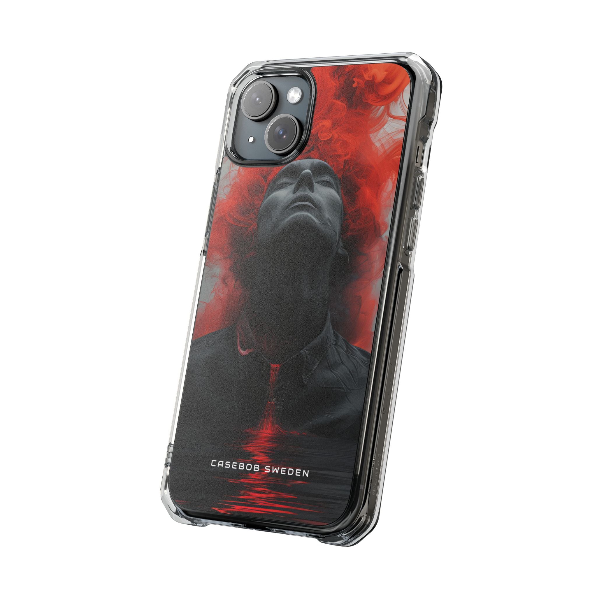 Zen Flame Harmony iPhone 15 - Clear Impact Phone Case