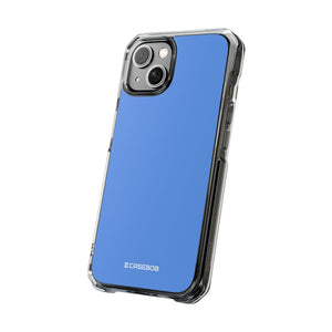 Vereinte Nationen, Blau | Handyhülle für iPhone (Clear Impact Case – Magnetisch) 