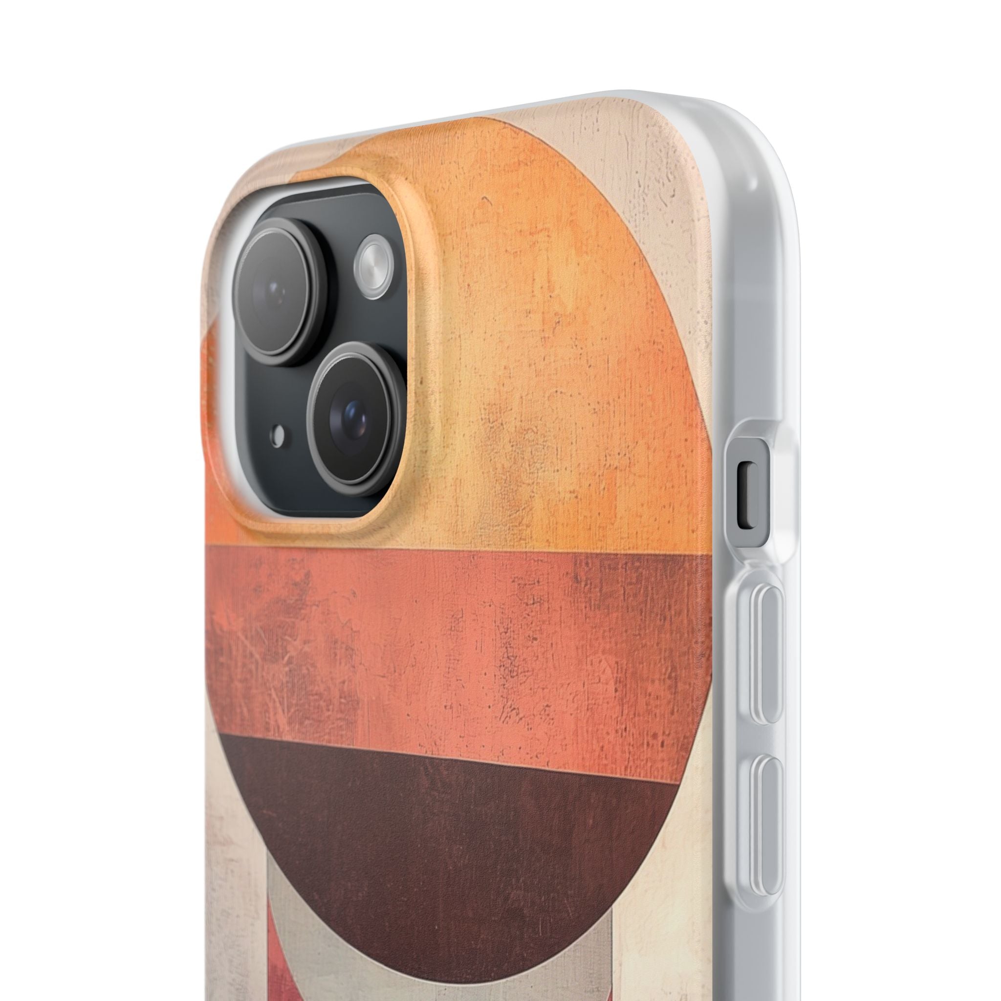 Sunset Orb iPhone 15 Case - Soft