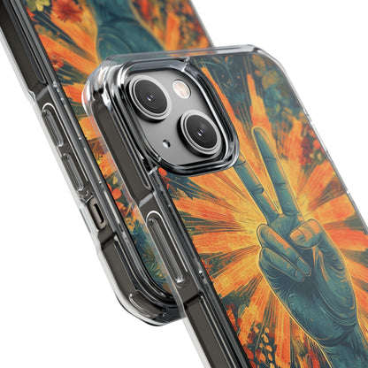 Flowers Embrace Peace iPhone Case - Impact