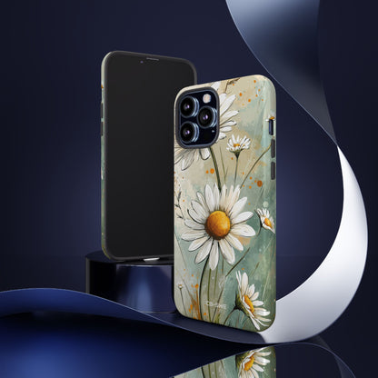 Daisies Dance Light - iPhone Case