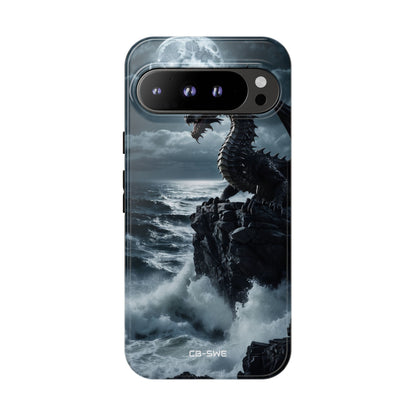Dragon Roars Against Sea - Google Pixel Case