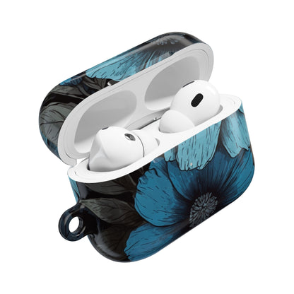 Blue Petal Bloom - AirPods Case