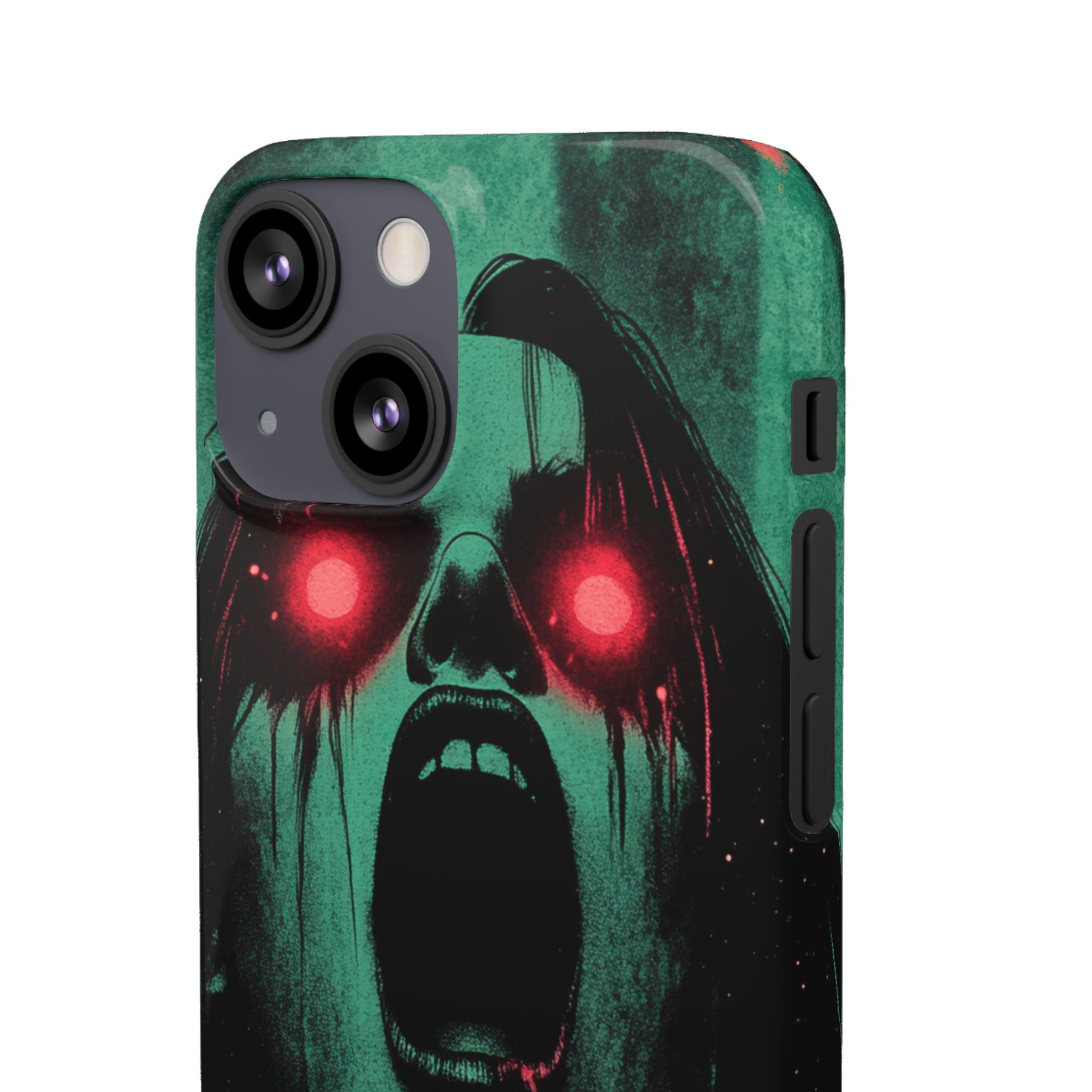 Haunting Glow of Gothic Eyes iPhone 13 - Slim Phone Case