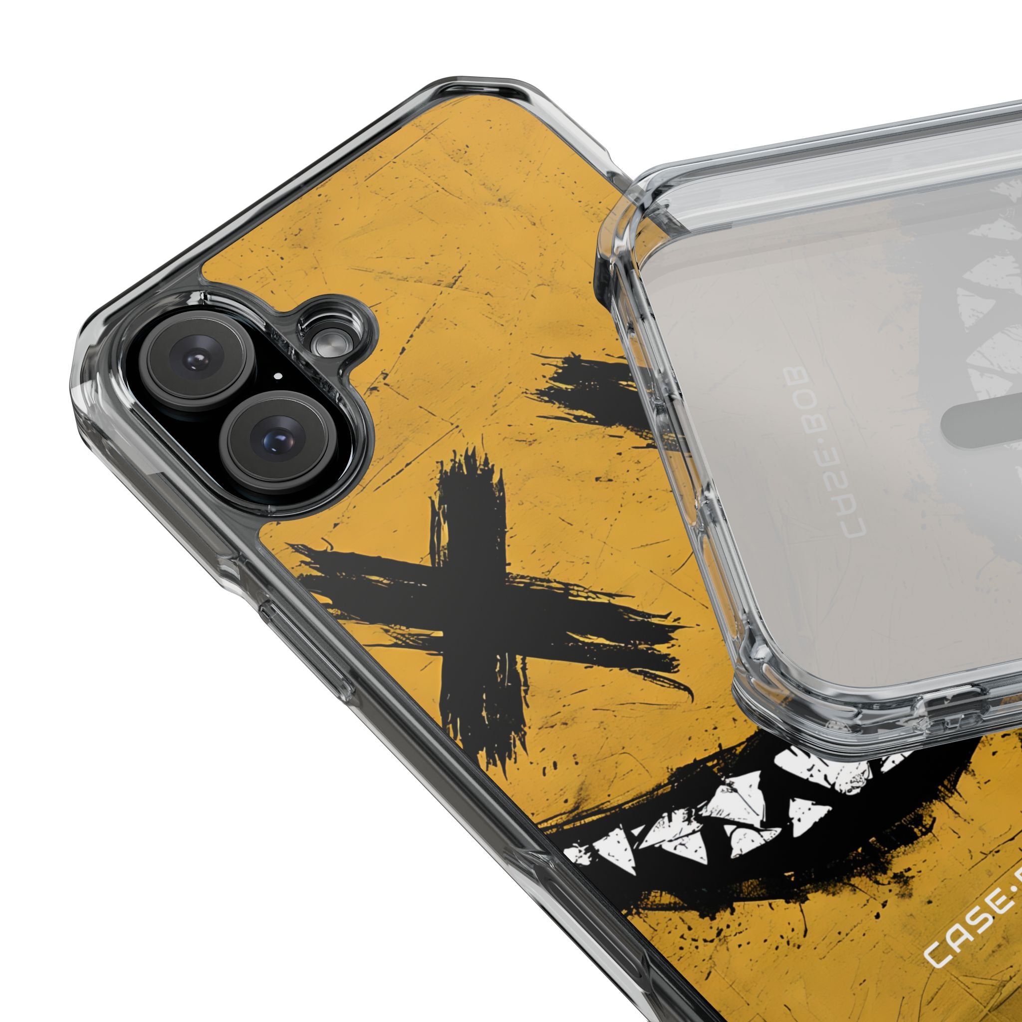 Jagged Smile Yellow iPhone 16 Plus Case - Impact
