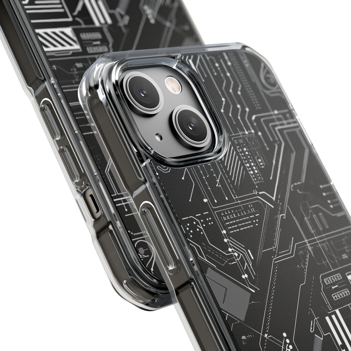 Circuit Overdrive - Phone Case for iPhone (Clear Impact - Magnetic)