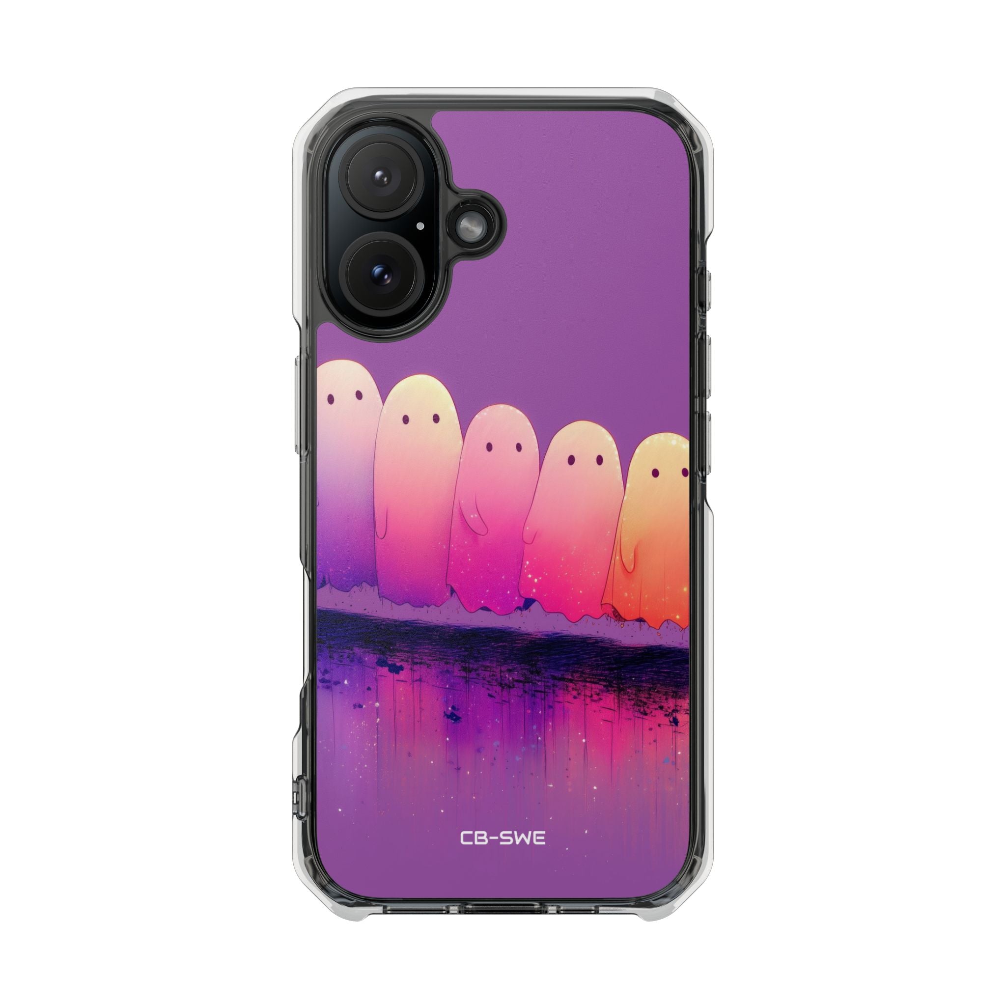 Ghosts Dance Playfully iPhone Case - Impact