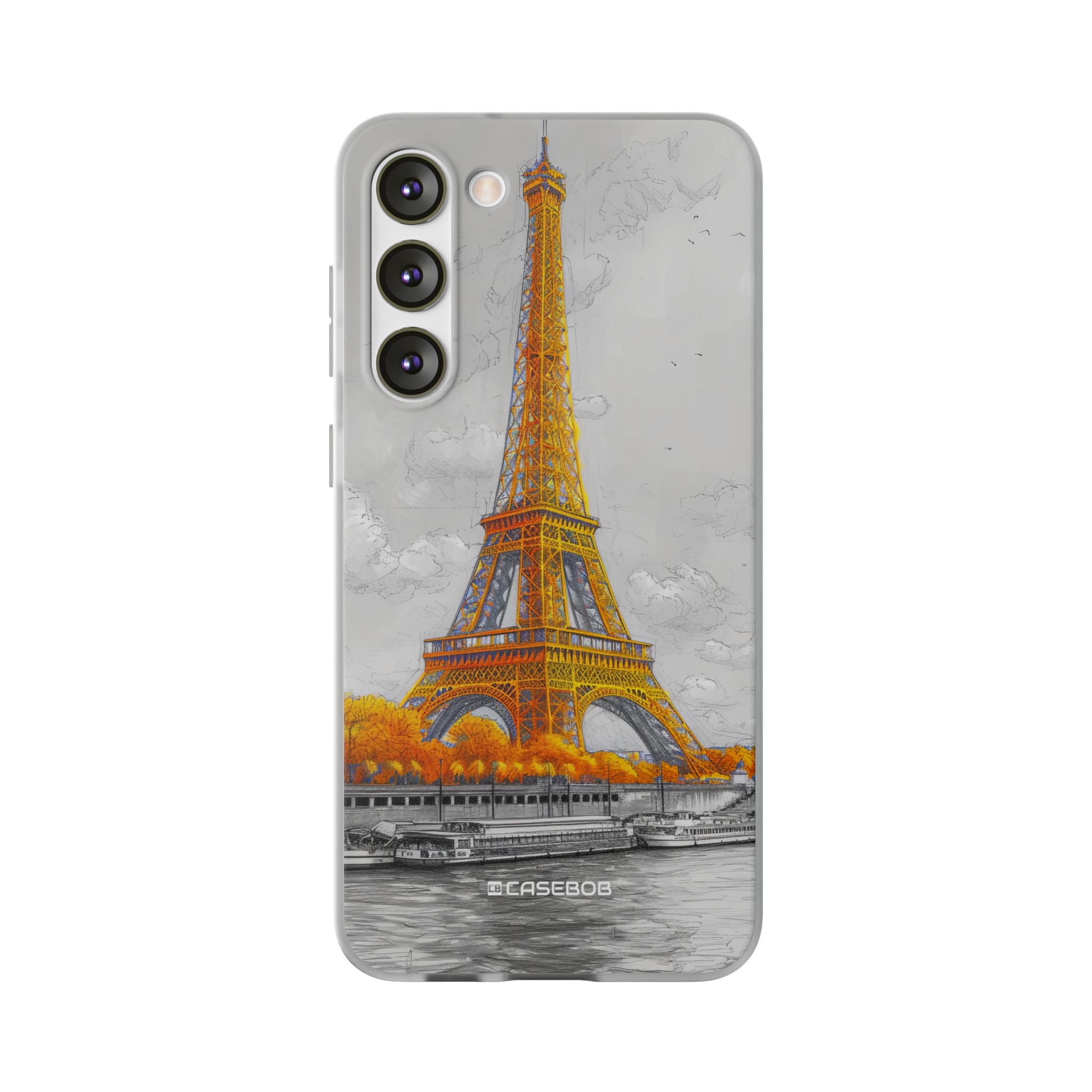 Autumnal Parisian Glow | Flexible Phone Case for Samsung Galaxy