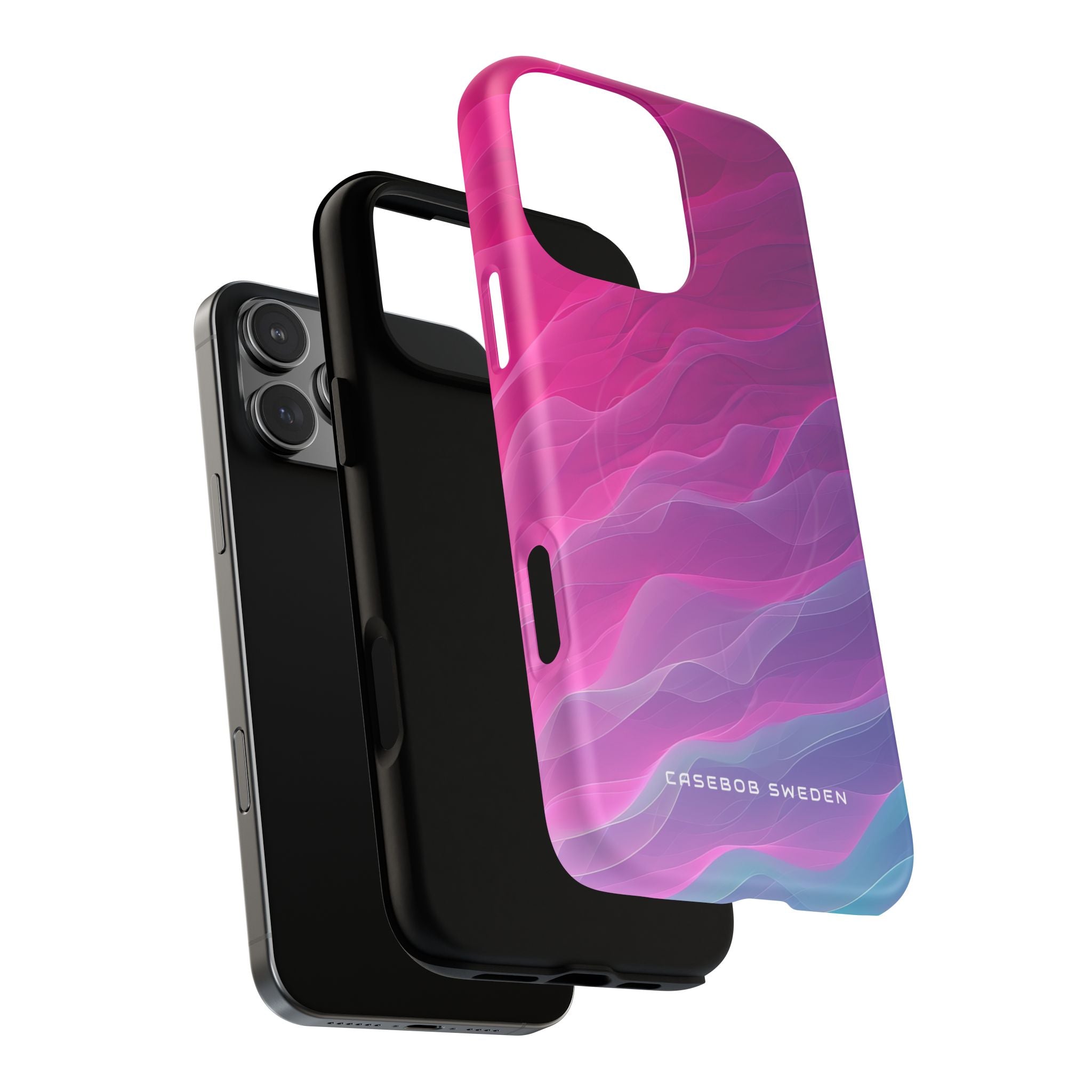 Gradient Oceanflow Waves iPhone 16 | Tough+ Phone Case