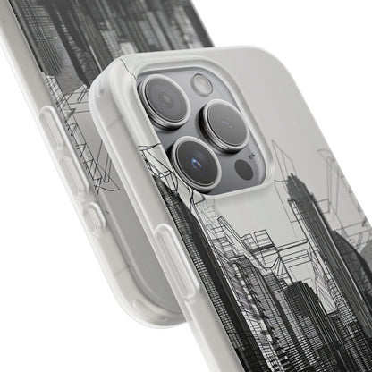 Urban Wireframe | Flexible Phone Case for iPhone