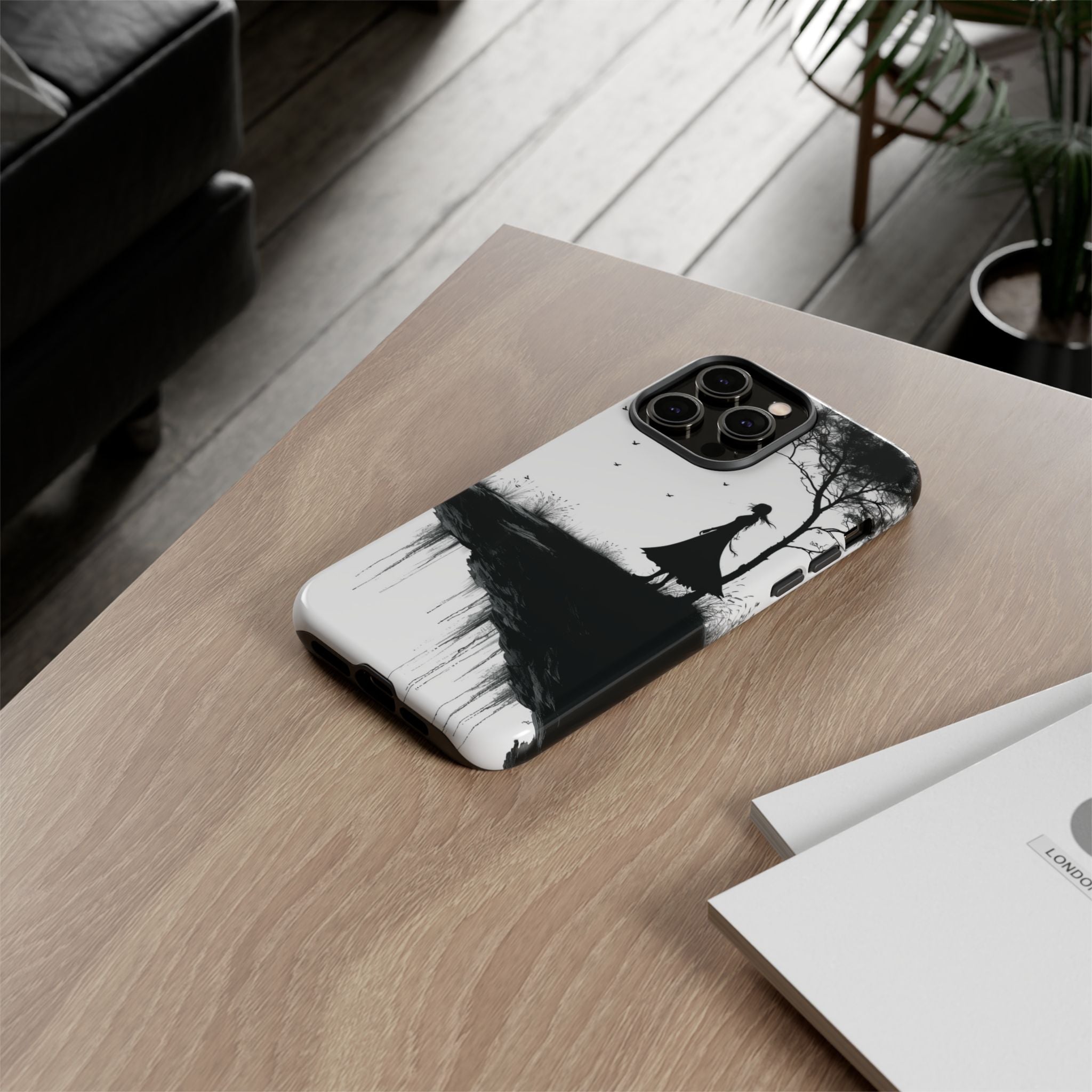 Cliffside Silhouette iPhone 14 Pro Max Case - Tough