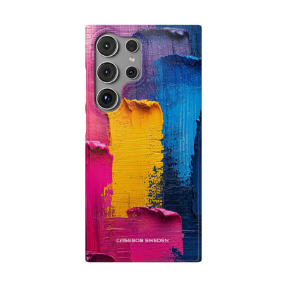 Bold Abstract Texture - Slim Samsung S24 Phone Case