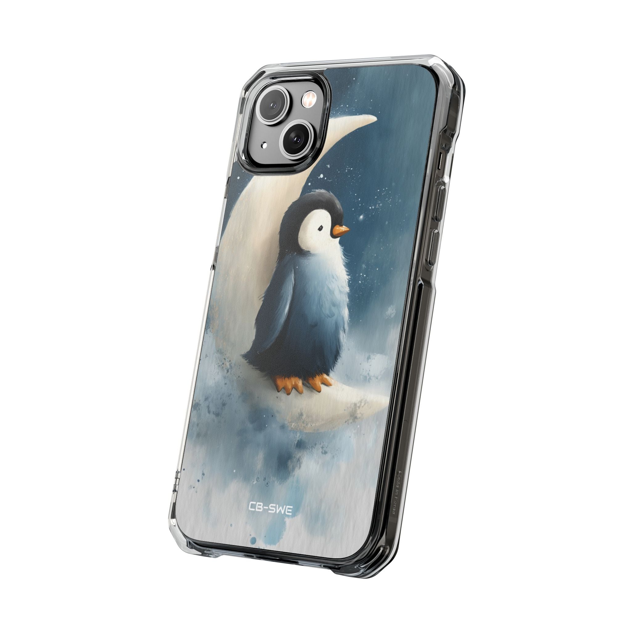 Crescent Moon Perch iPhone Case - Impact