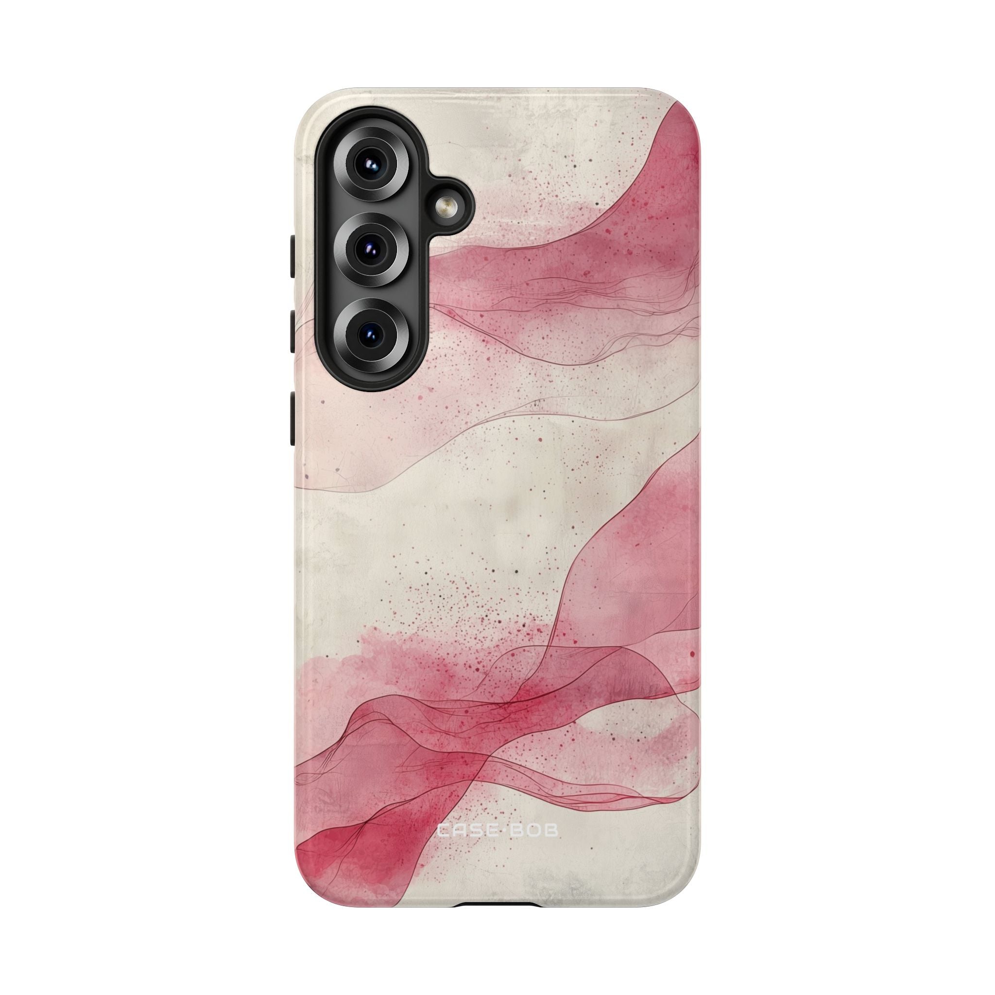 Crimson Waves Samsung S25 Plus Case - Tough