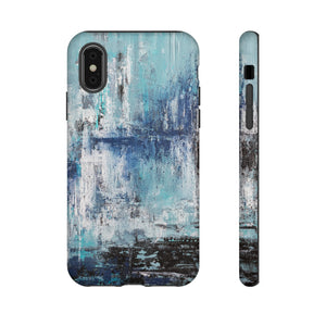 Blue Acrylic - Protective Phone Case