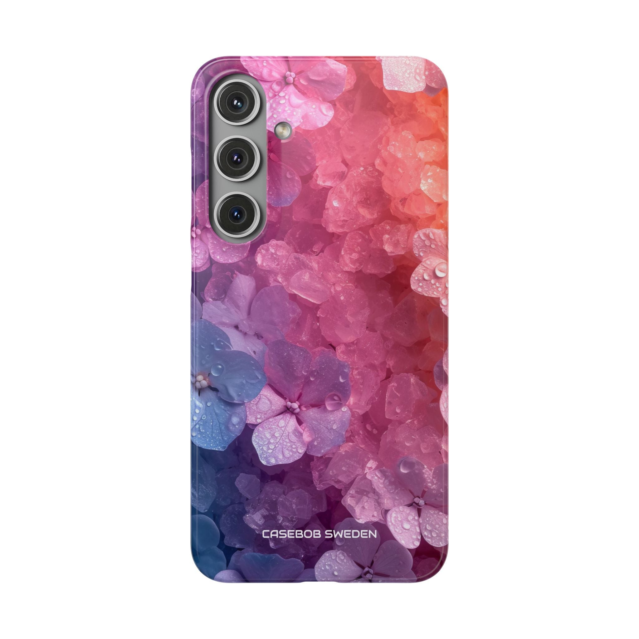 Floral Chill Blooms - Slim Samsung S24 Phone Case