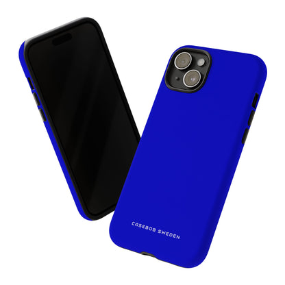 Medium Blue iPhone 15 - Tough Phone Case