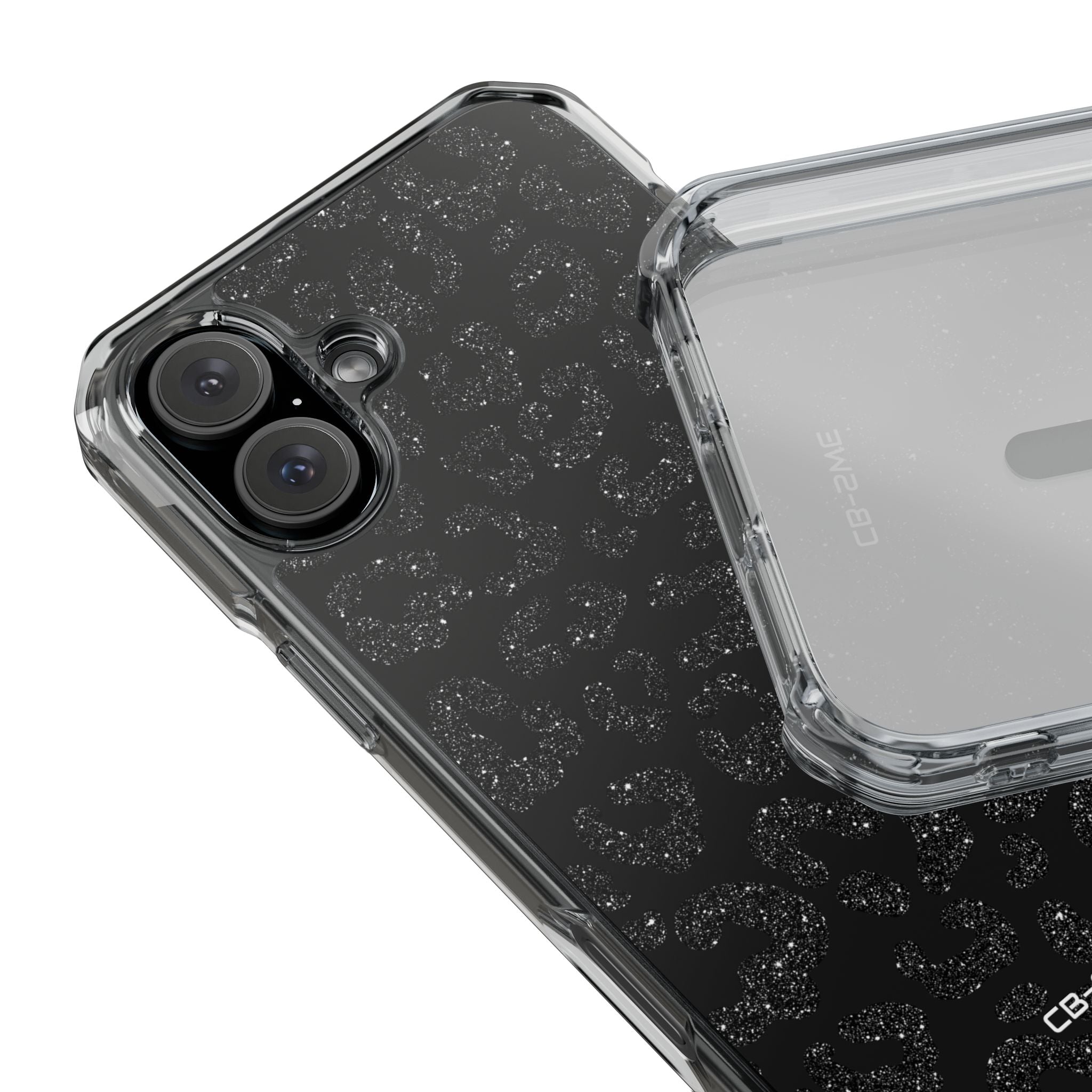 Glittery Leopard Elegance iPhone Case - Impact