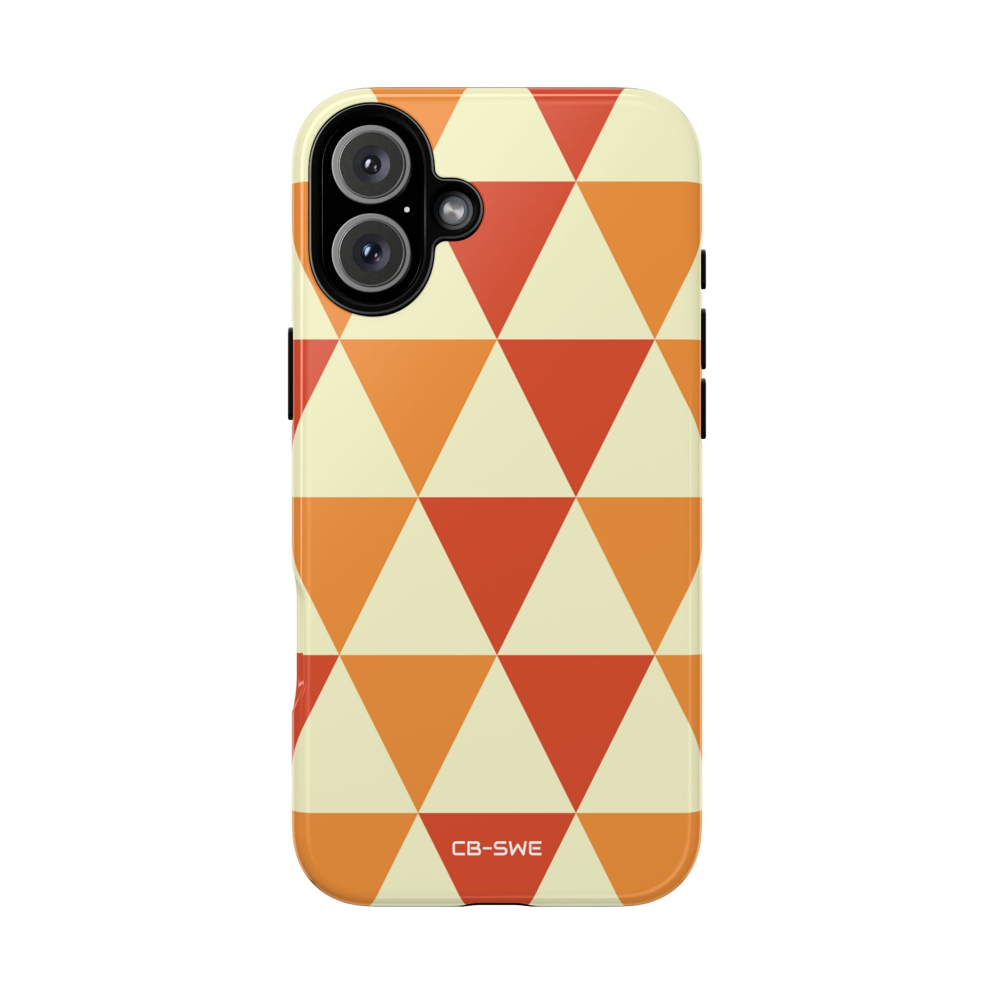 Autumn Triangles Dance - iPhone Case
