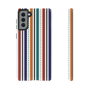 Modern Stripe Line - Protective Phone Case