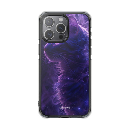 Mystical Starlit Cat iPhone Case - Impact