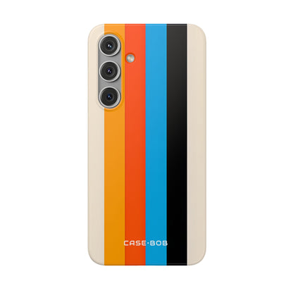 Vivid Stripe Harmony Samsung S24 Plus Case - Soft