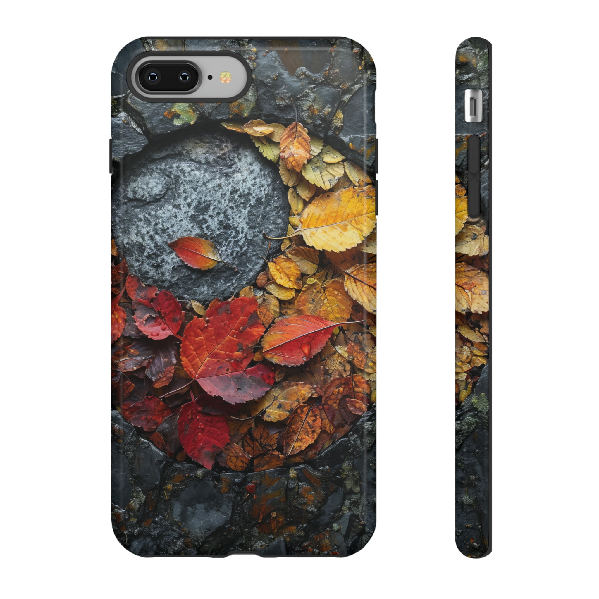 Autumn Peace Leaf Sign - Protective Phone Case