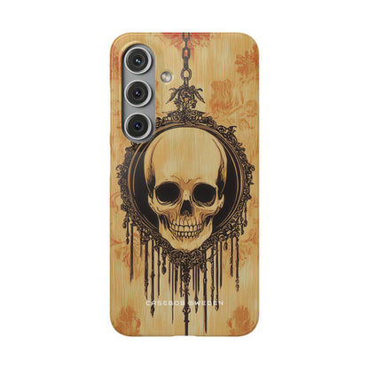 Gothic Skull Elegance Samsung S24 - Slim Phone Case