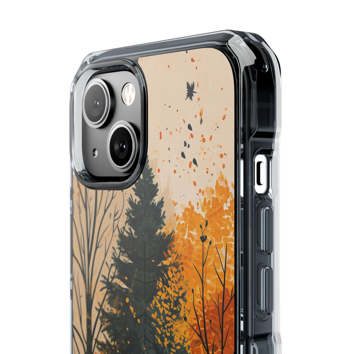 Autumnal Whispers - Phone Case for iPhone (Clear Impact - Magnetic)