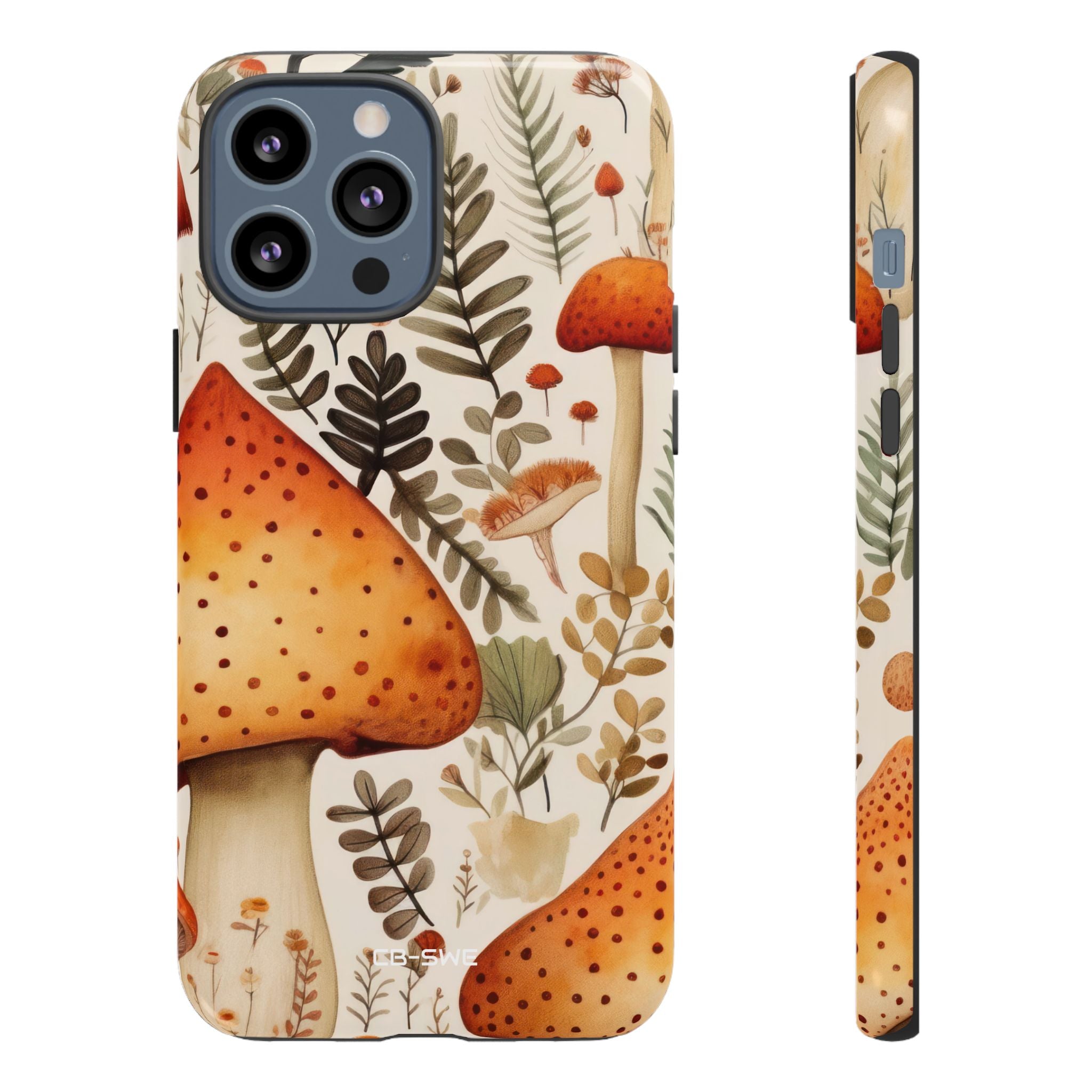 Mushrooms Sprout Cheerfully - iPhone Case