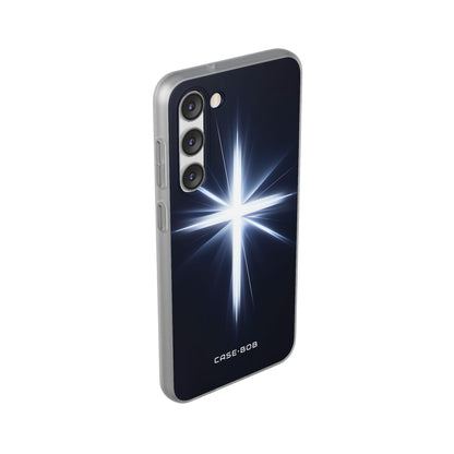 Glowing Crossburst Samsung S23 Plus Case - Soft