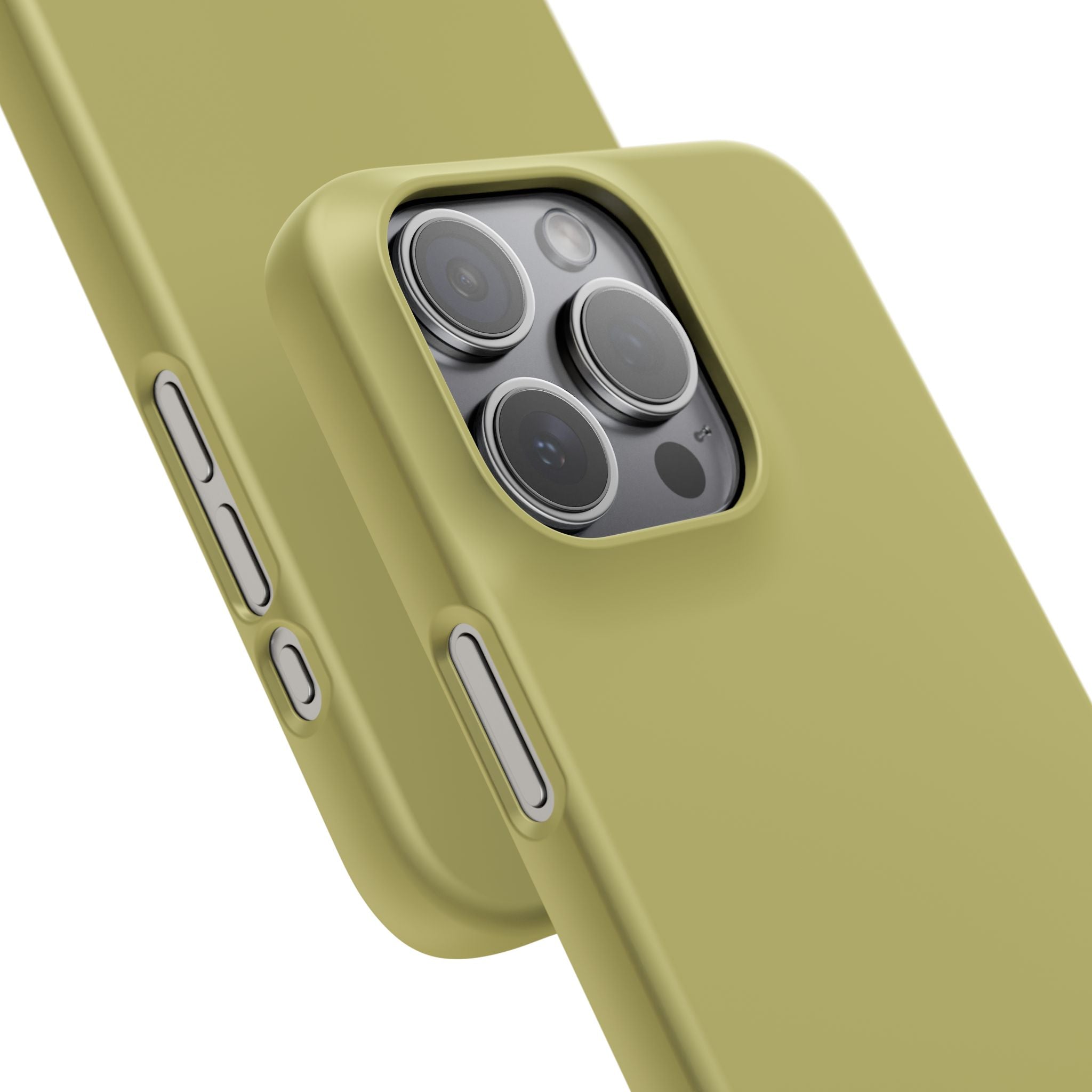 Dark Khaki iPhone 15 - Slim Phone Case