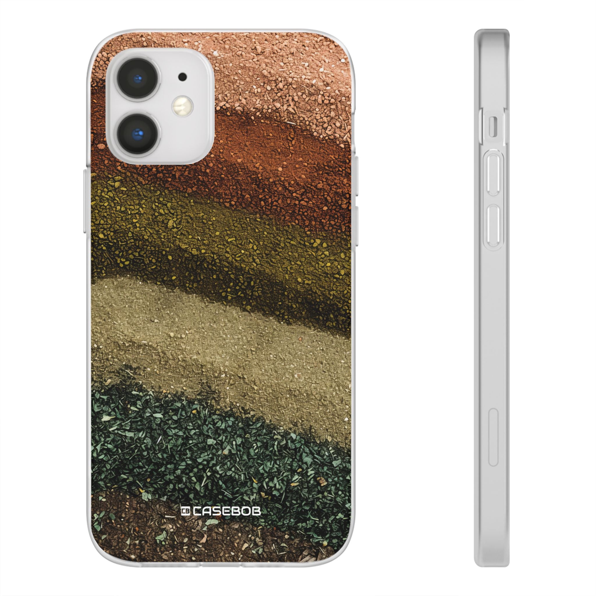 Earth Tone Pattern | Phone Case for iPhone (Flexible Case)