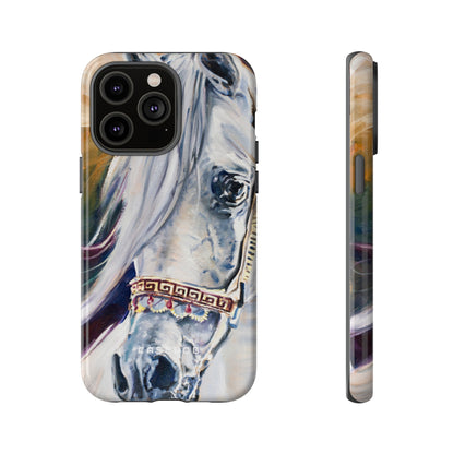 White Arabian - Protective Phone Case