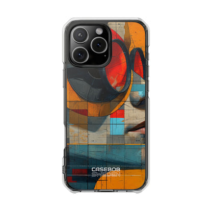 Futuristic Cubist Visions iPhone 16 - Impact Clear+