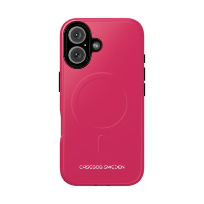 Cherry Red - Tough + MagSafe® iPhone 16 Phone Case