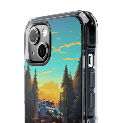 Sunset Adventure Trail iPhone Case - Impact