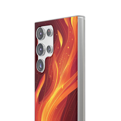 Flaming Flow Samsung S23 Ultra Case - Soft