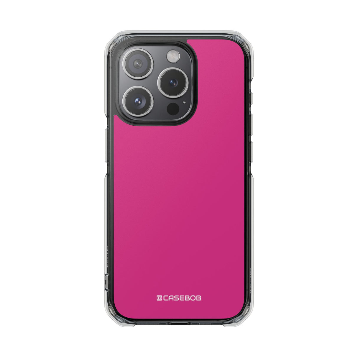 Deep Cerise | Phone Case for iPhone (Clear Impact Case - Magnetic)