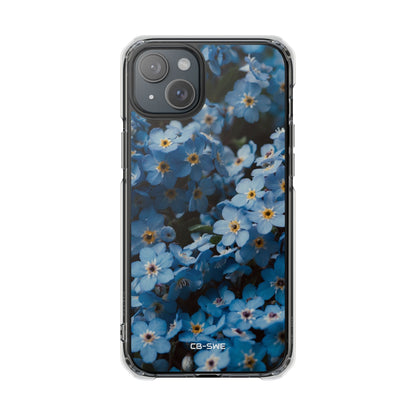 Blue Blooms Embrace iPhone Case - Impact