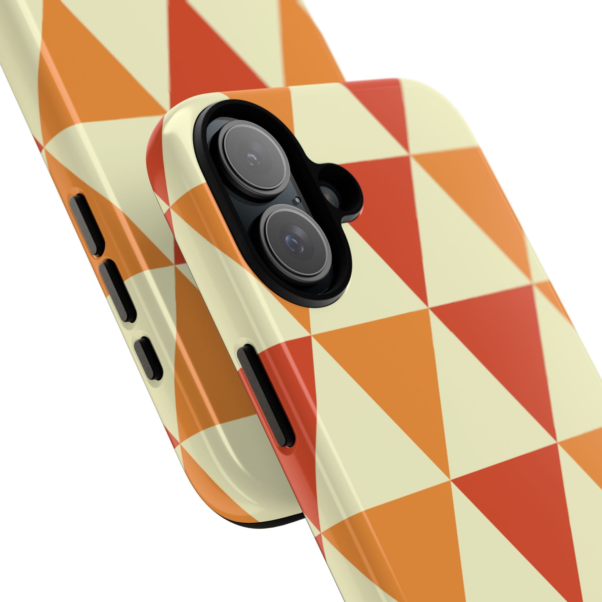 Autumn Triangles Dance - iPhone Case
