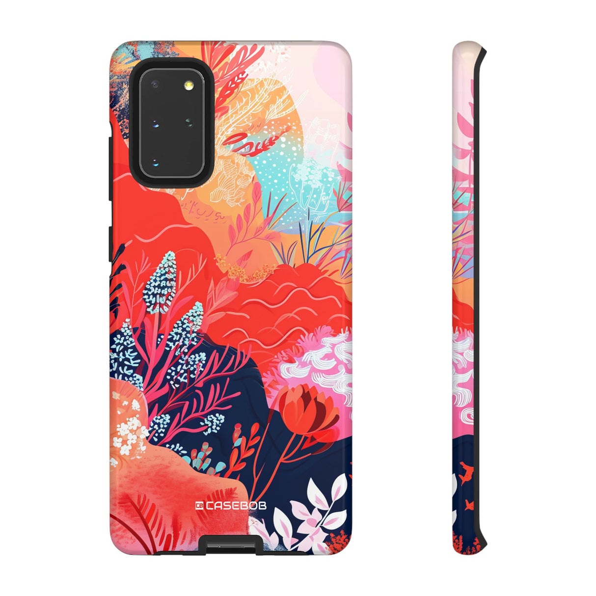 Living Coral Design | Handyhülle für Samsung (Schutzhülle)